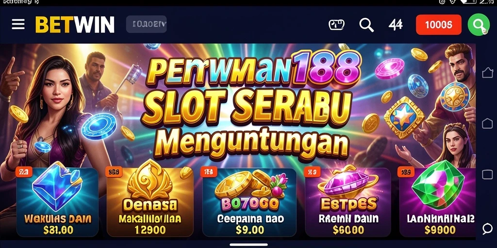 Tampilan menarik dari gameplay Slot BETWIN188.