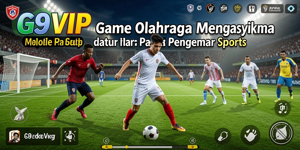 Tangkapan layar G9VIP menampilkan gameplay yang mendebarkan dalam olahraga.